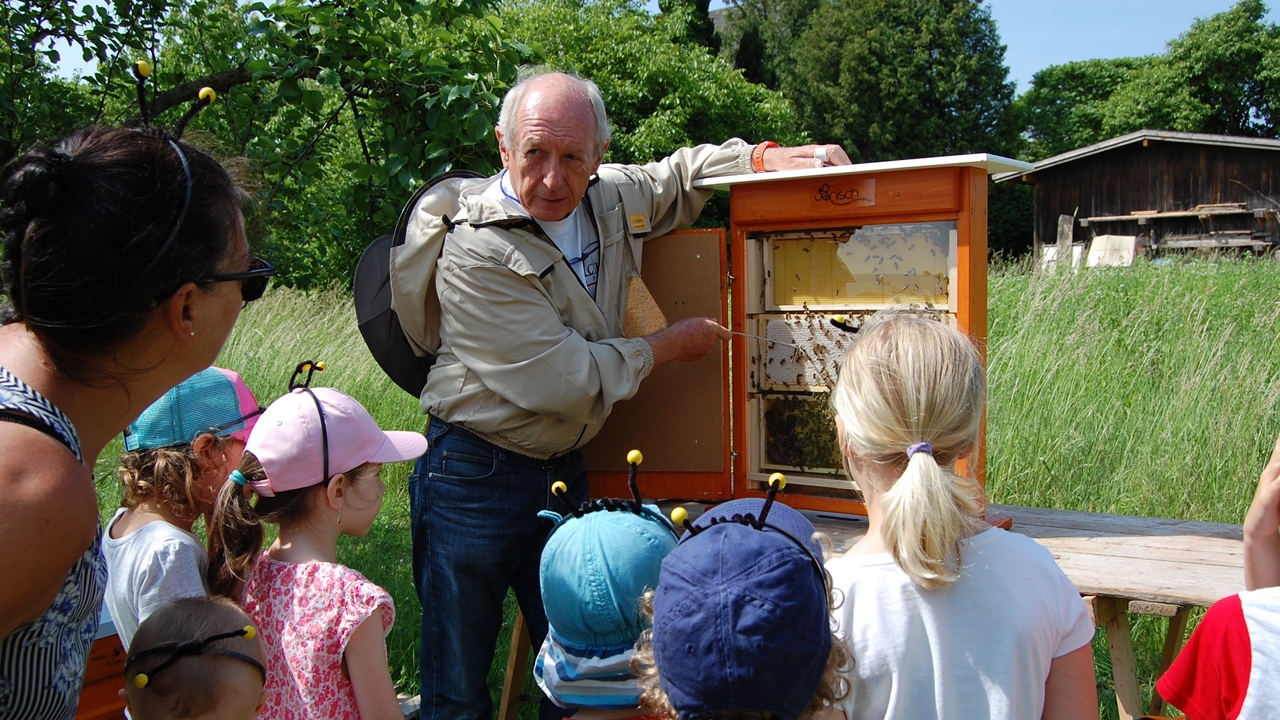 Kindergarten zu Besuch Mai 2018